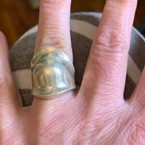 Silver Statement Ring marked 925 and tested!